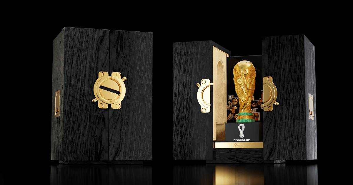 Louis Vuitton World Cup Trophy Case for 2018