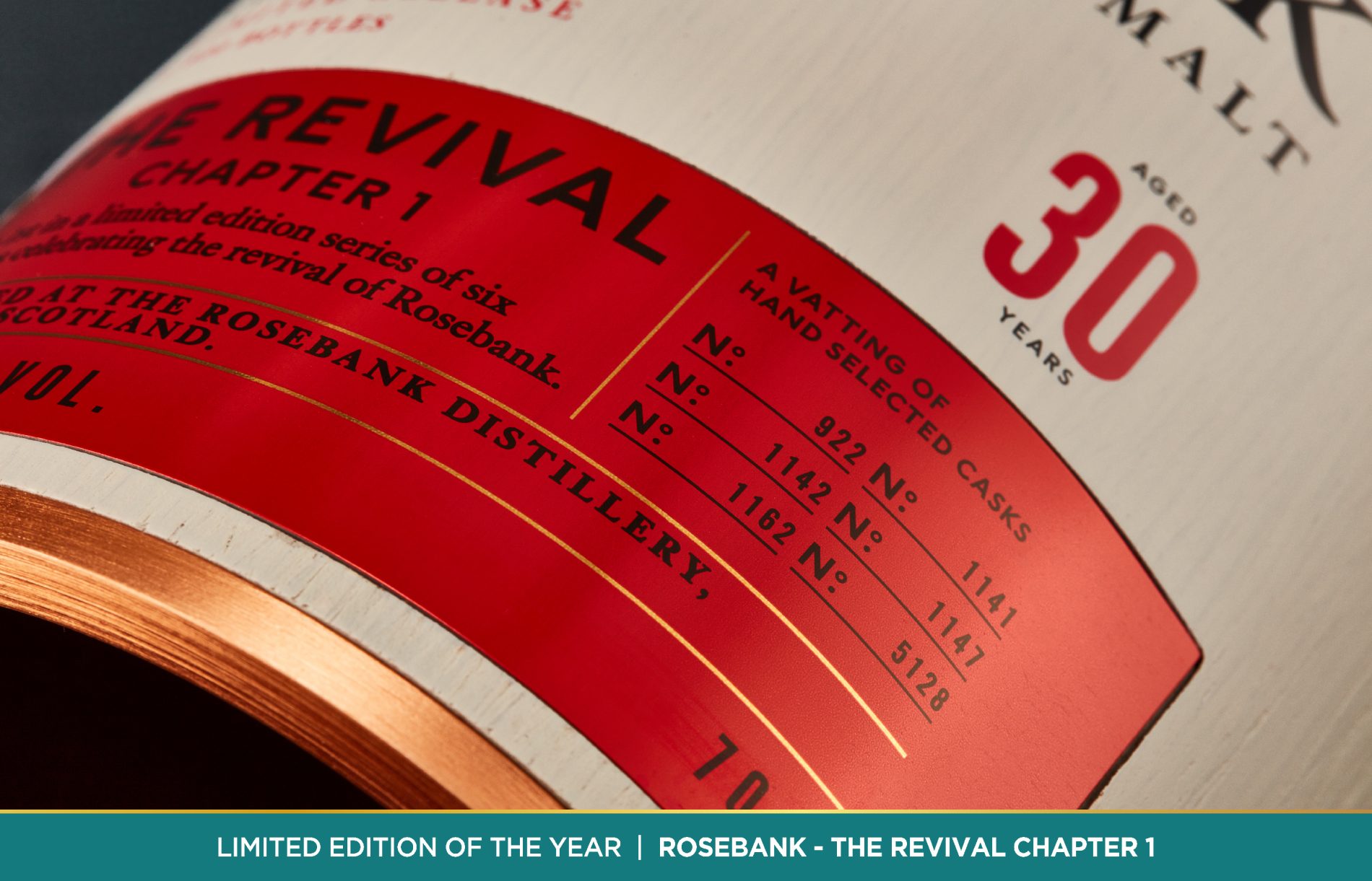 UK Packaging Awards - Rosebank - Limited Edition of the Year